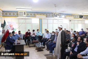 نشست صمیمانه جناب آقای دکتر علوی ریاست محترم دانشگاه فنی و حرفه ای استان خوزستان 6