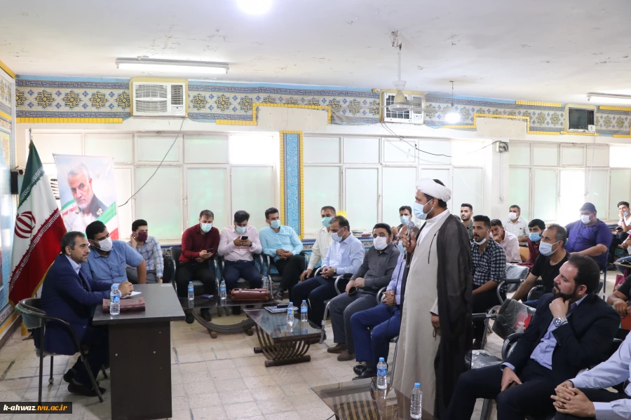 نشست صمیمانه جناب آقای دکتر علوی ریاست محترم دانشگاه فنی و حرفه ای استان خوزستان 6