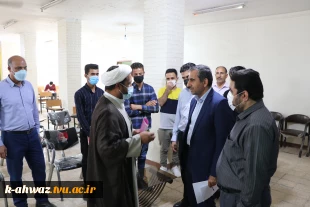 نشست صمیمانه جناب آقای دکتر علوی ریاست محترم دانشگاه فنی و حرفه ای استان خوزستان 9