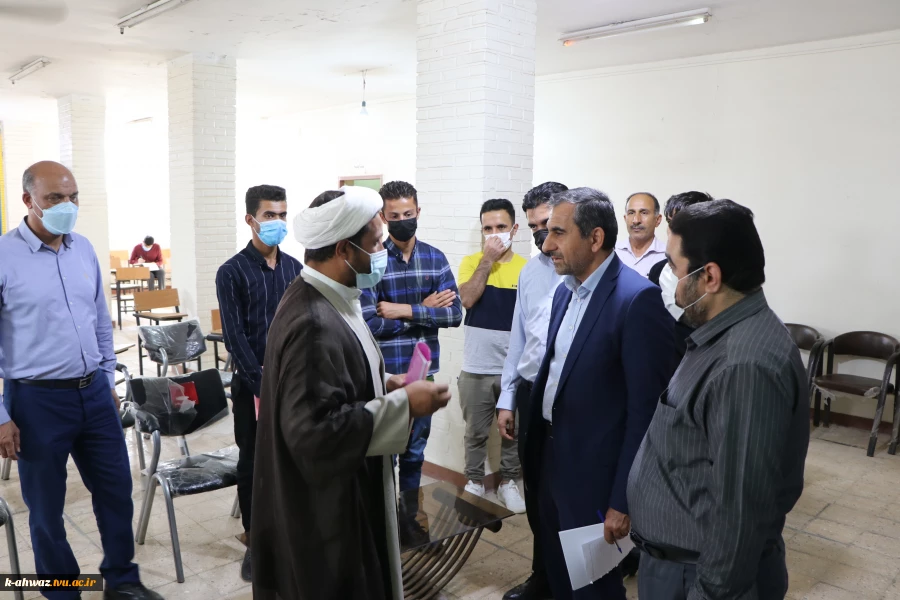 نشست صمیمانه جناب آقای دکتر علوی ریاست محترم دانشگاه فنی و حرفه ای استان خوزستان 9
