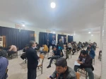 بازدید جناب آقای مهندس کیان اصل نماینده نظارت،ارزیابی و کیفیت دانشگاه فنی و حرفه ای خوزستان از روند برگزاری امتحانات نیمسال اول 3